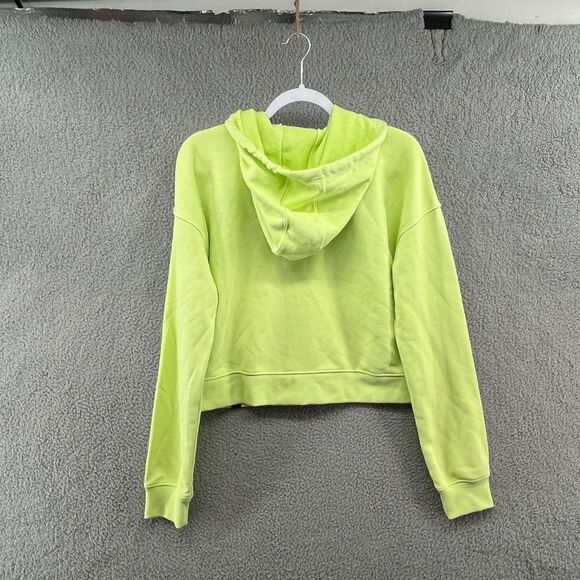 Under Armour Project Rock Heavyweight Terry Full-Zip Hoodie NWT Cropped sz large - Picture 4 of 15